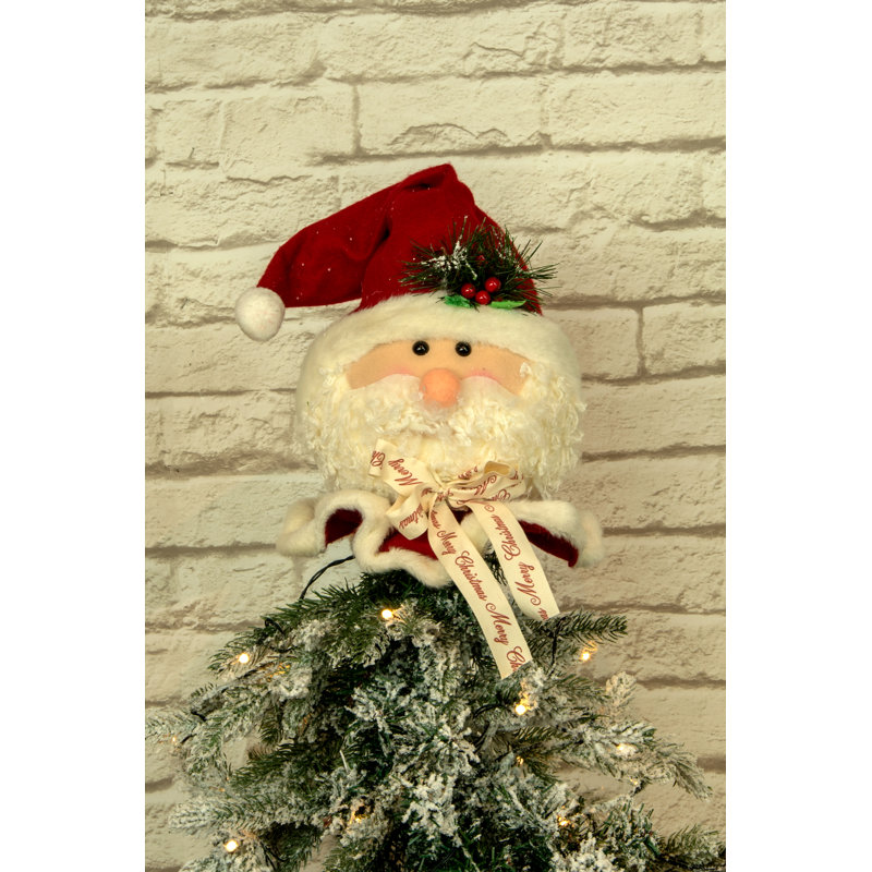 The Holiday Aisle® Santa Tree Topper & Reviews Wayfair Canada
